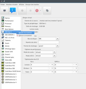 kvm - virt-manager to create a new device